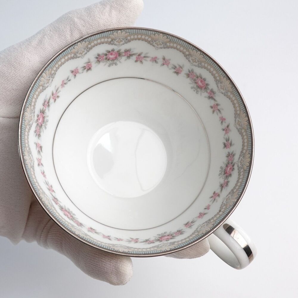 Vtg Noritake China Glenwood Dinnerware 7 Piece Place Setting for one #5770 Japan - Picture 4 of 16